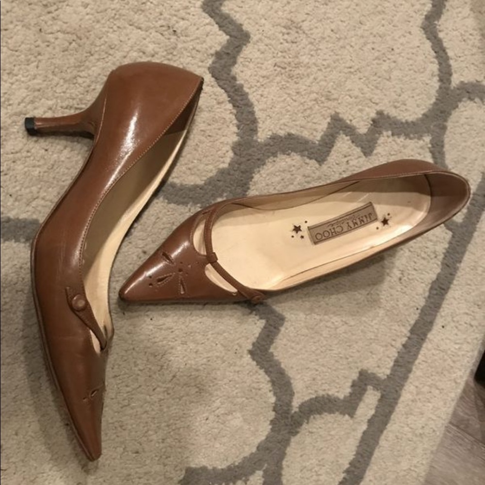 Jimmy Choo brown heels